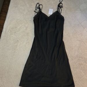 Lucy Paris Satin Midi Dress